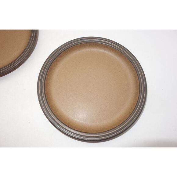 Set of 4 Hall Denby Artisan Stoneware Cimarron Salad Appetizer Plates 7.5" - Picture 2 of 5